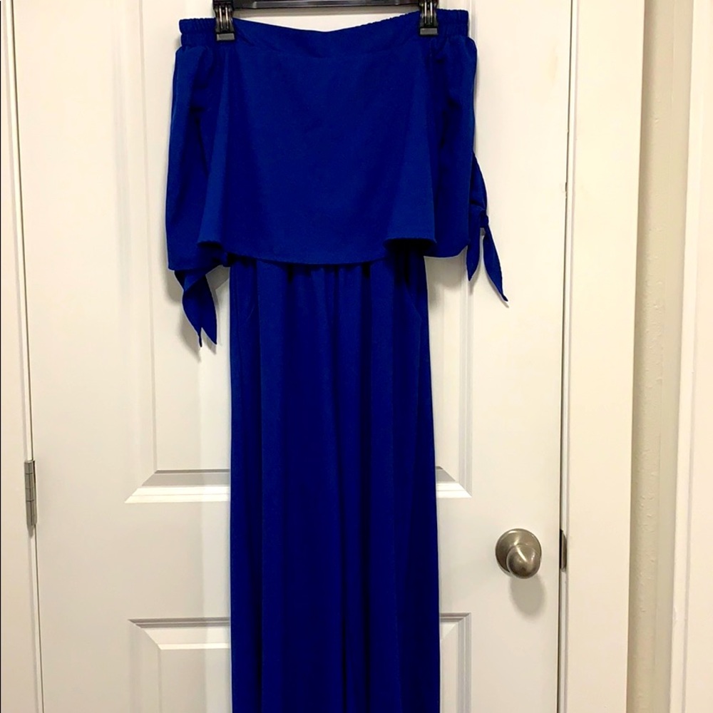 Off the Shoulder Jumpsuit